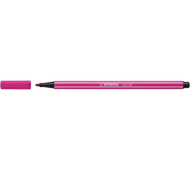 Viltstift STABILO Pen 68/56 medium rozerood