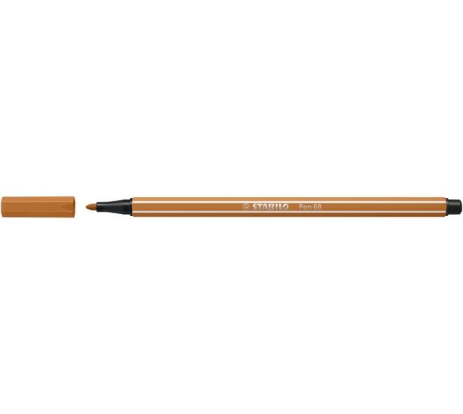 Viltstift STABILO Pen 68/89 medium donker oker