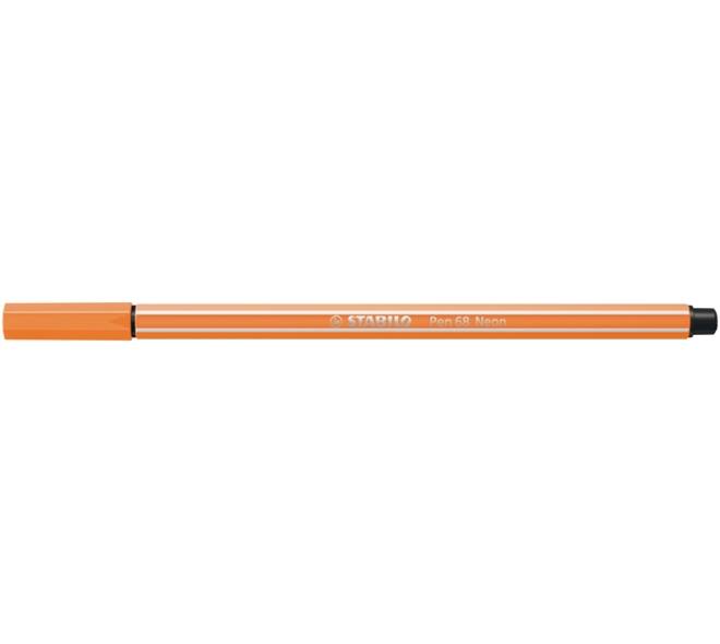 Viltstift STABILO Pen 68/054 medium neon oranje