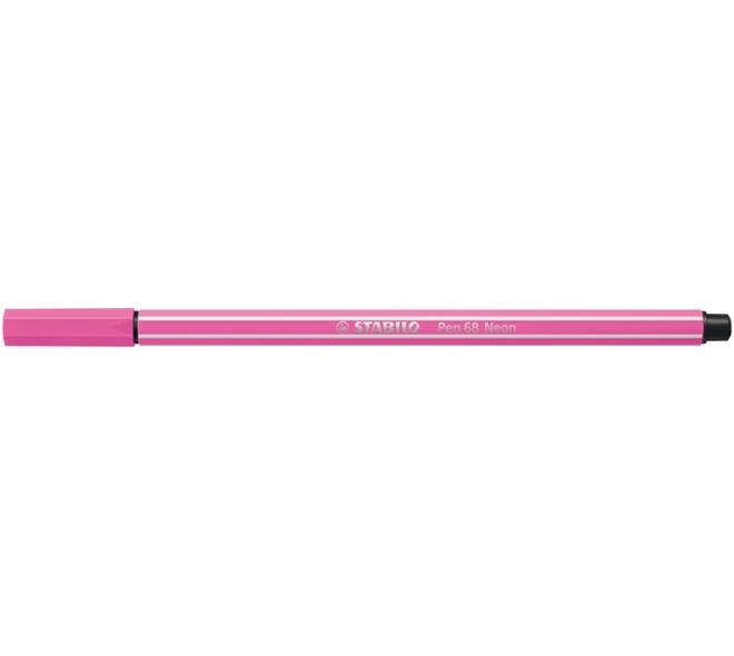 Viltstift STABILO Pen 68/056 medium neon roze