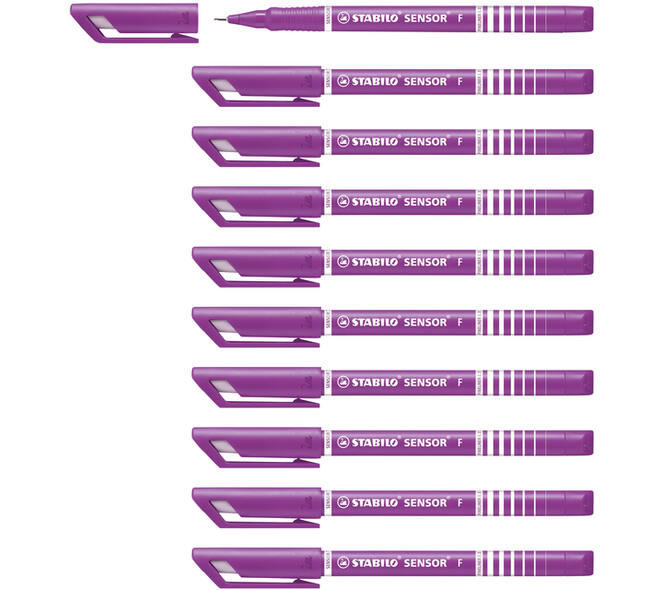 Fineliner STABILO Sensor 189/58 fijn lila