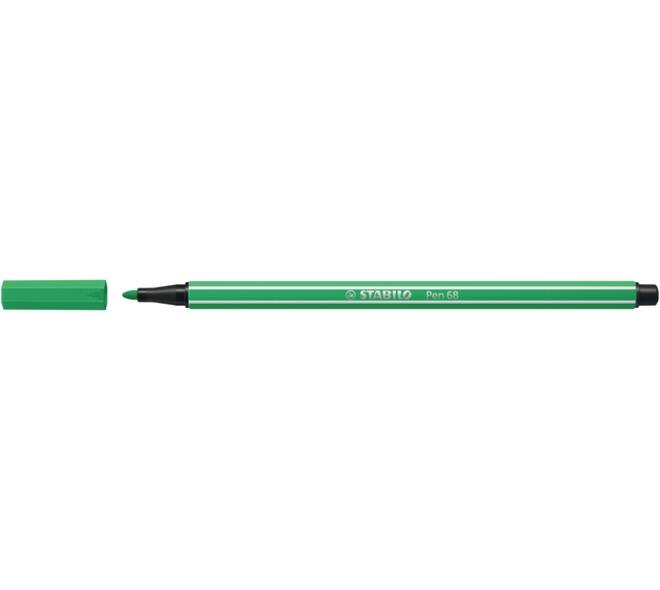 Viltstift STABILO Pen 68/16 medium licht smaragdgroen