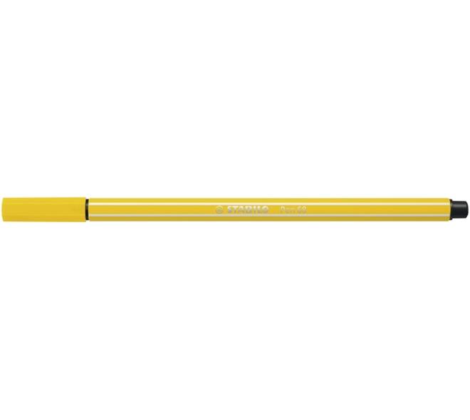 Viltstift STABILO Pen 68/24 medium citroengeel