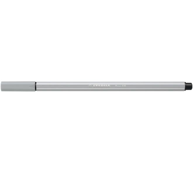 Viltstift STABILO Pen 68/94 medium lichtgrijs