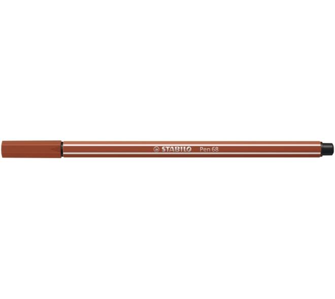 Viltstift STABILO Pen 68/38 medium roodkrijt