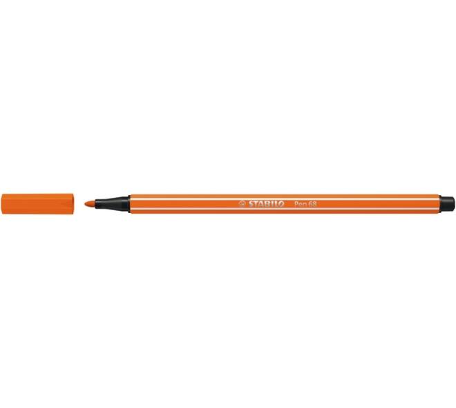 Viltstift STABILO Pen 68/30 medium vermiljoen