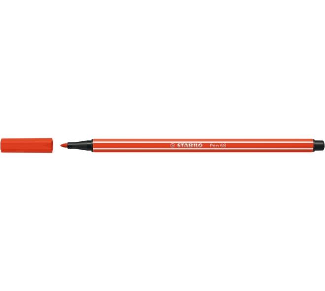 Viltstift STABILO Pen 68/40 medium lichtrood