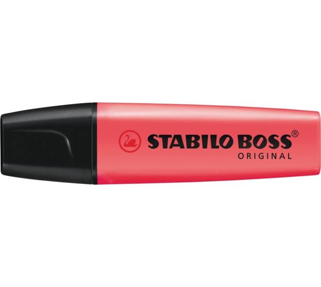 Markeerstift STABILO BOSS Original 70/40 roodroze