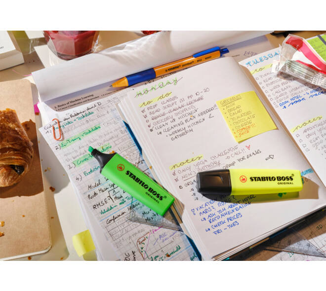 Markeerstift STABILO BOSS Original 70/24 geel