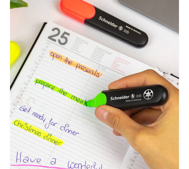 Markeerstift Schneider Job 150 groen