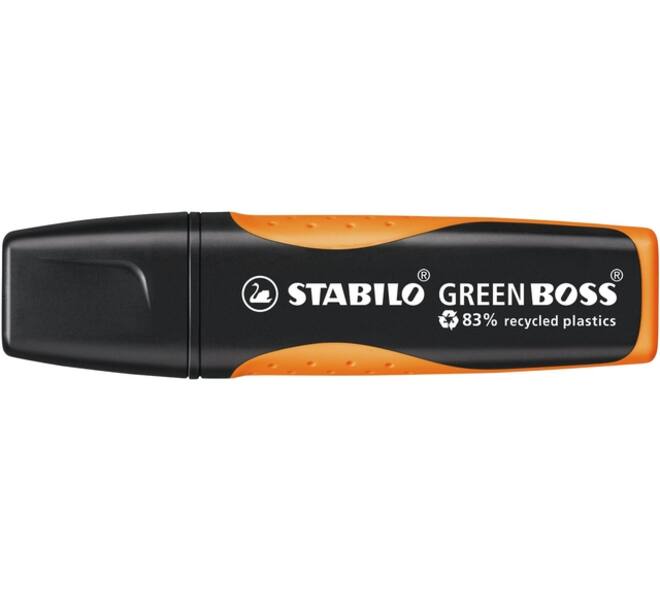 Markeerstift STABILO GREEN BOSS 6070/54 oranje