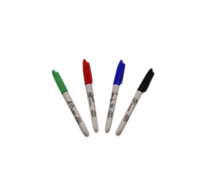 Viltstift Sharpie rond fine assorti blister à 4 stuks