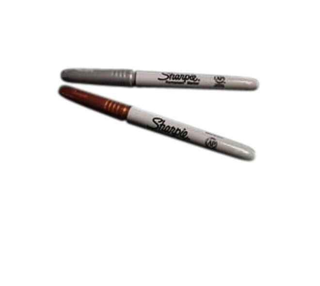 Viltstift Sharpie rond fijn metallic goud blister à 1 stuk