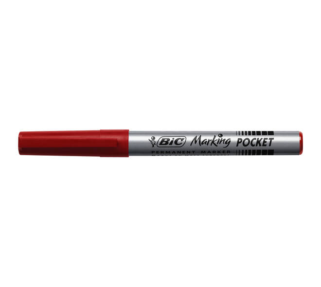 Viltstift Bic 1445 ecolutions rond fijn rood