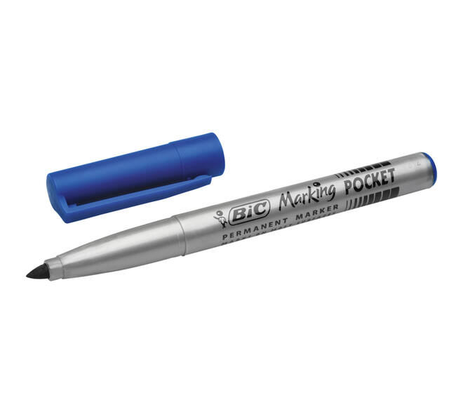 Viltstift Bic 1445 ecolutions rond fijn blauw