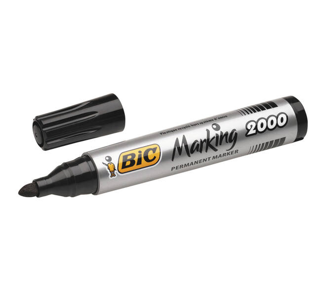 Viltstift Bic 2000 ecolutions rond large zwart