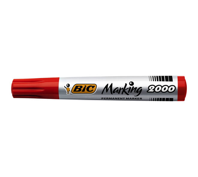 Viltstift Bic 2000 ecolutions rond large rood