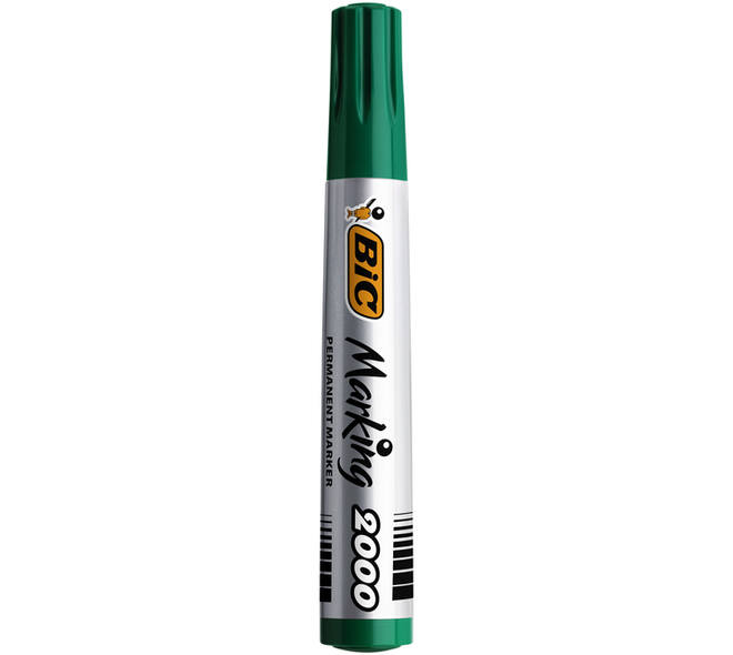 Viltstift Bic 2000 ecolutions rond large groen