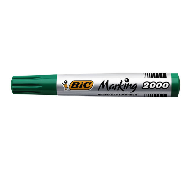 Viltstift Bic 2000 ecolutions rond large groen