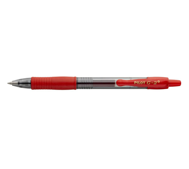 Gelschrijver PILOT G-2 + medium rood