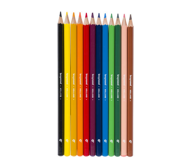 Kleurpotloden Bruynzeel Kids assorti 12 stuks