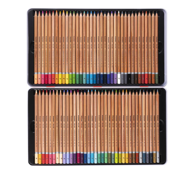 Kleurpotloden Bruynzeel Expression assorti blik à 72 stuks