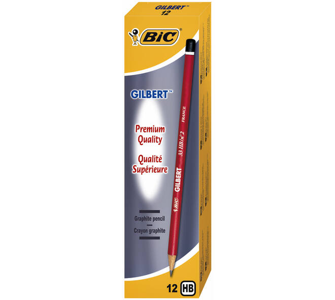 Potlood Bic Gilbert 33 rond HB