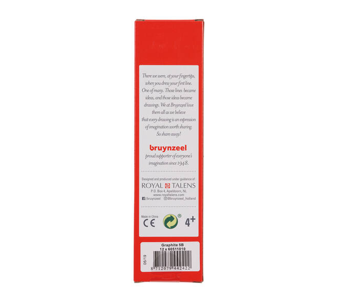 Potlood Bruynzeel Burotek 5B