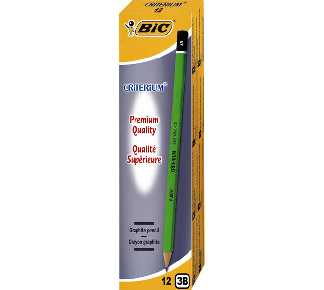 Potlood Bic Criterium 550 zeshoekig 3B