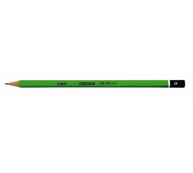Potlood Bic Criterium 550 zeshoekig 2B