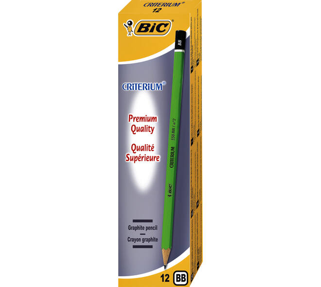 Potlood Bic Criterium 550 zeshoekig B