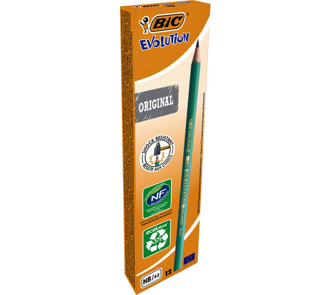 Potlood Bic Evolution ecolutions 650 zeshoekig HB