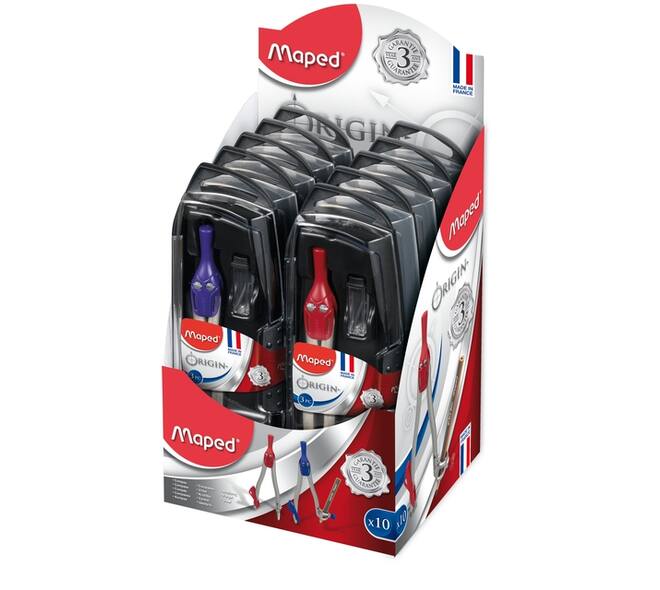 Passer Maped Origin 3delig display á 10 stuks assorti