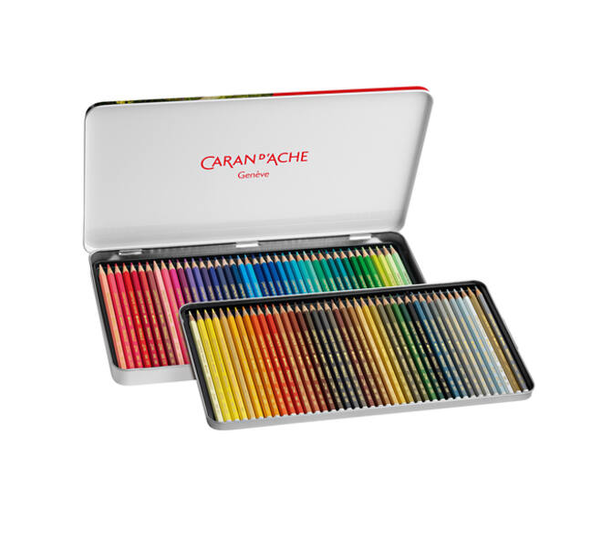 Kleurpotloden Caran d'Ache Prismalo 80 stuks assorti