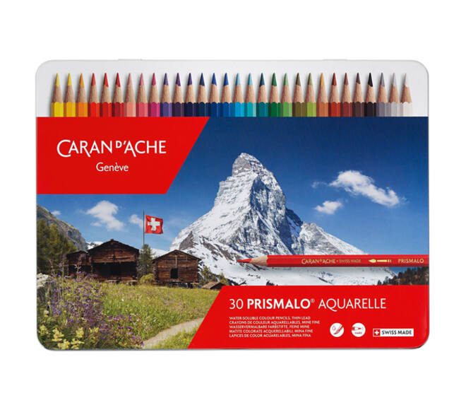 Kleurpotloden Caran d'Ache Prismalo 30 stuks assorti