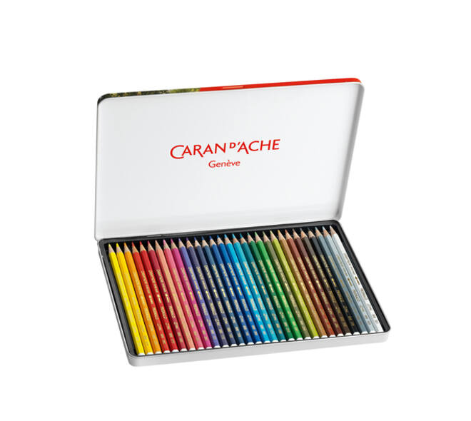 Kleurpotloden Caran d'Ache Prismalo 30 stuks assorti