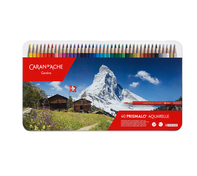 Kleurpotloden Caran d'Ache Prismalo 40 stuks assorti