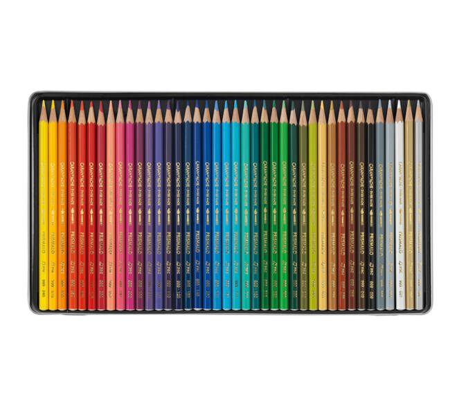 Kleurpotloden Caran d'Ache Prismalo 40 stuks assorti