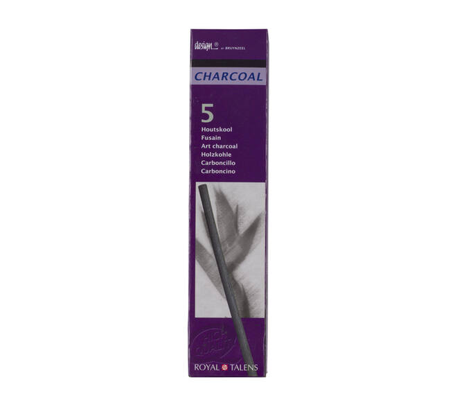 Houtskool Bruynzeel Design set à 5 stuks