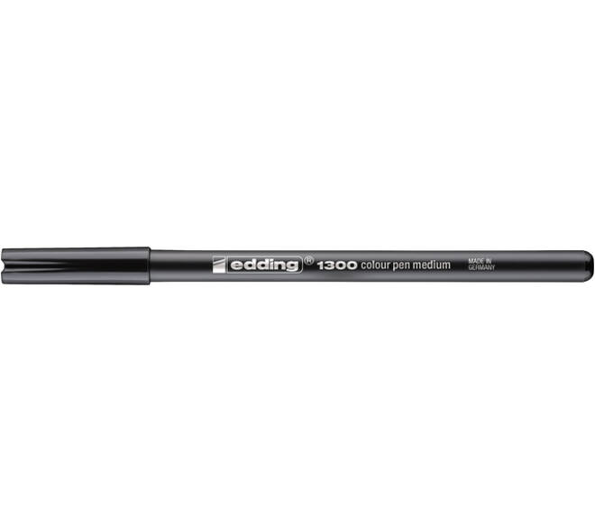 Fineliner edding 1300 medium zwart