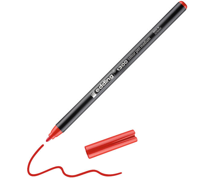 Fineliner edding 1300 medium rood