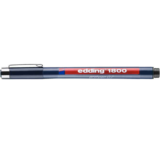 Fineliner edding 1800 0.7mm zwart
