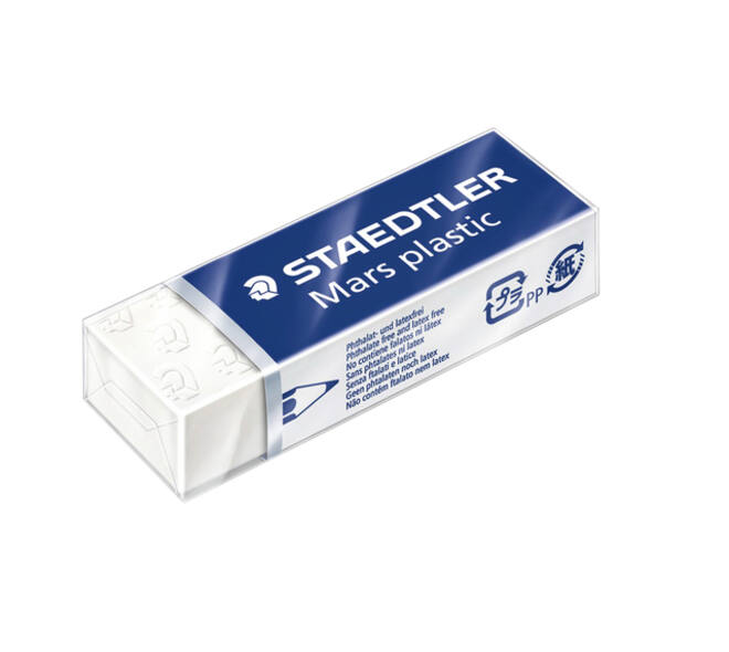 Gum Staedtler Mars 52650 65x23x10mm potlood wit