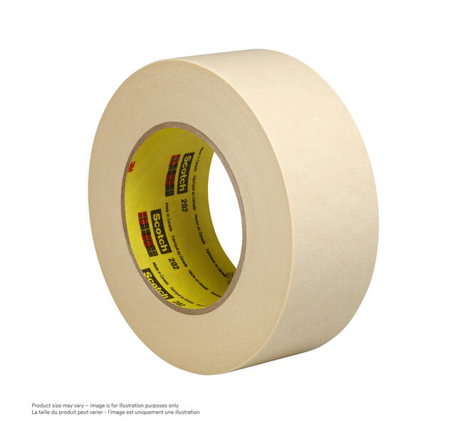 Afplaktape Scotch 202 18mmx50m crêpe beige