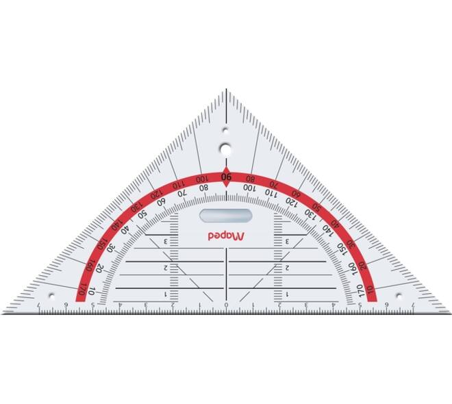 Geodriehoek Maped Technic 16cm