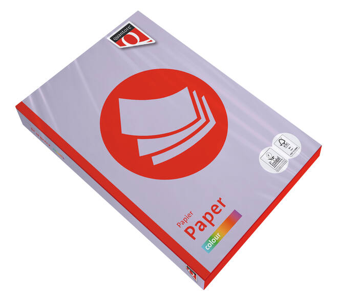 Kopieerpapier Quantore Colour A4 120gr lila 250 vel