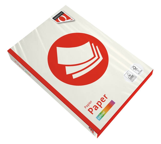 Kopieerpapier Quantore Colour A4 120gr roomwit 250 vel