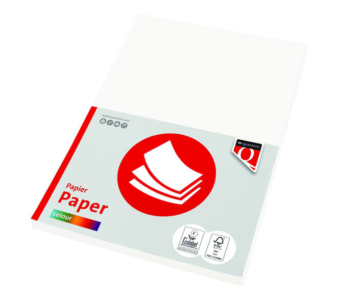 Kopieerpapier Quantore Colour A4 120gr wit 100vel