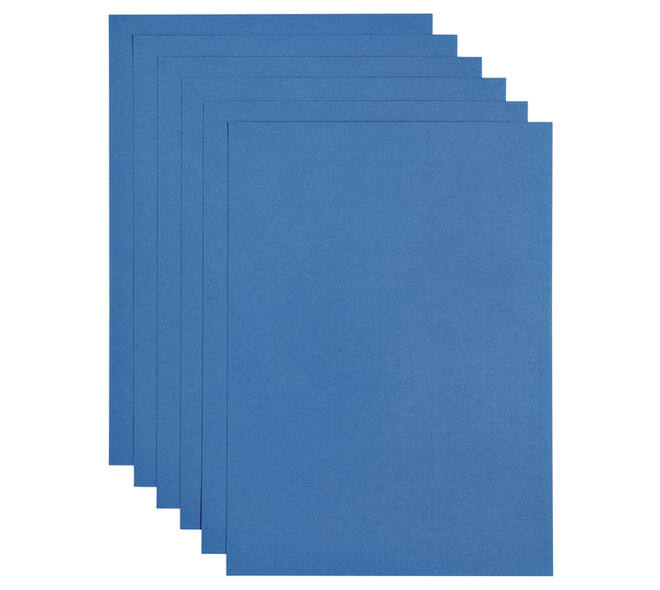 Kopieerpapier Papicolor A4 100gr 12 vel donkerblauw