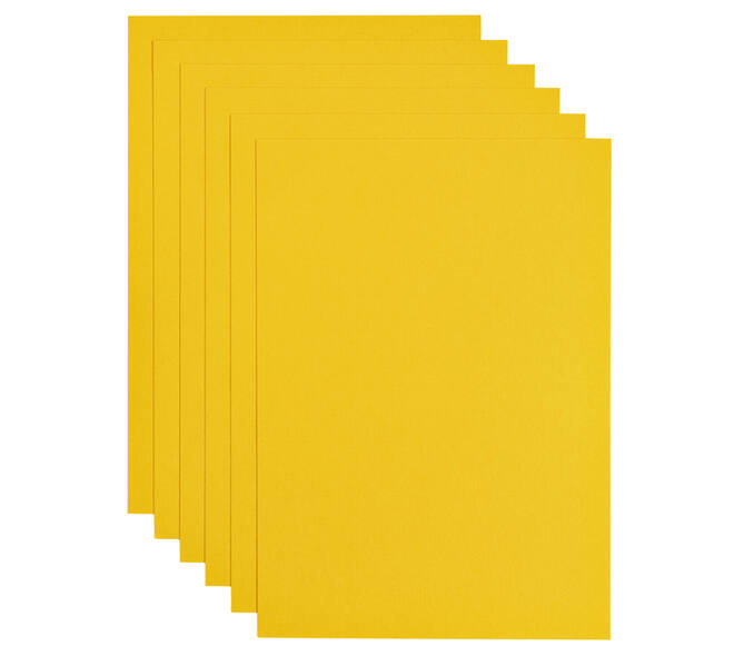 Kopieerpapier Papicolor A4 200gr 6 vel dottergeel